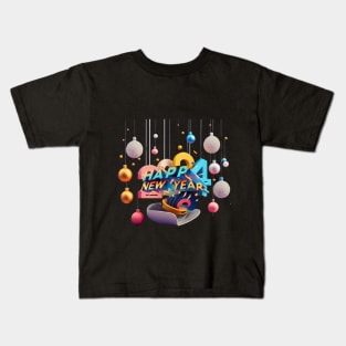 happy new year 2024 Kids T-Shirt